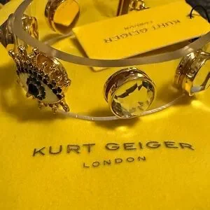 Kurt Geiger | Accessories | Kurt Geiger Gold Hairband With 